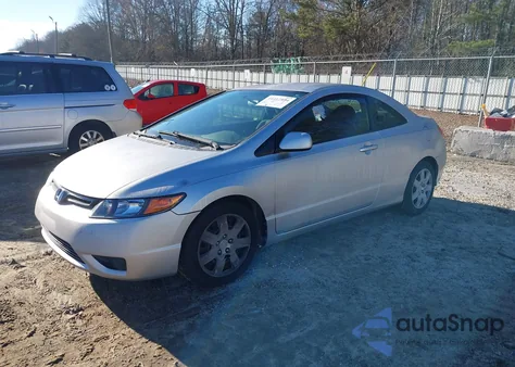 2008 Honda Civic Lx z USA, uszkodzony, nr VIN 2HGFG12688H568101